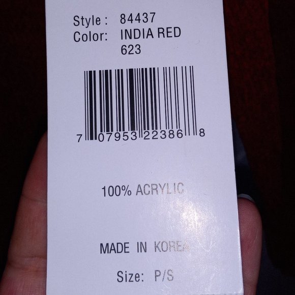 Designers Original Studio Red Zip Up Cardigan - Picture 5 of 8